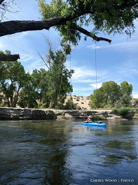 Kayaking the Lower Owens River in Central California camping