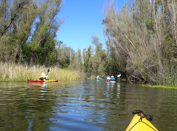 Kayaking Fishing Clear Lake In Northern California Boating